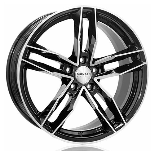 MONACO WHEELS MONACO RR8M black gloss polished 8.0Jx18 5x108 ET40