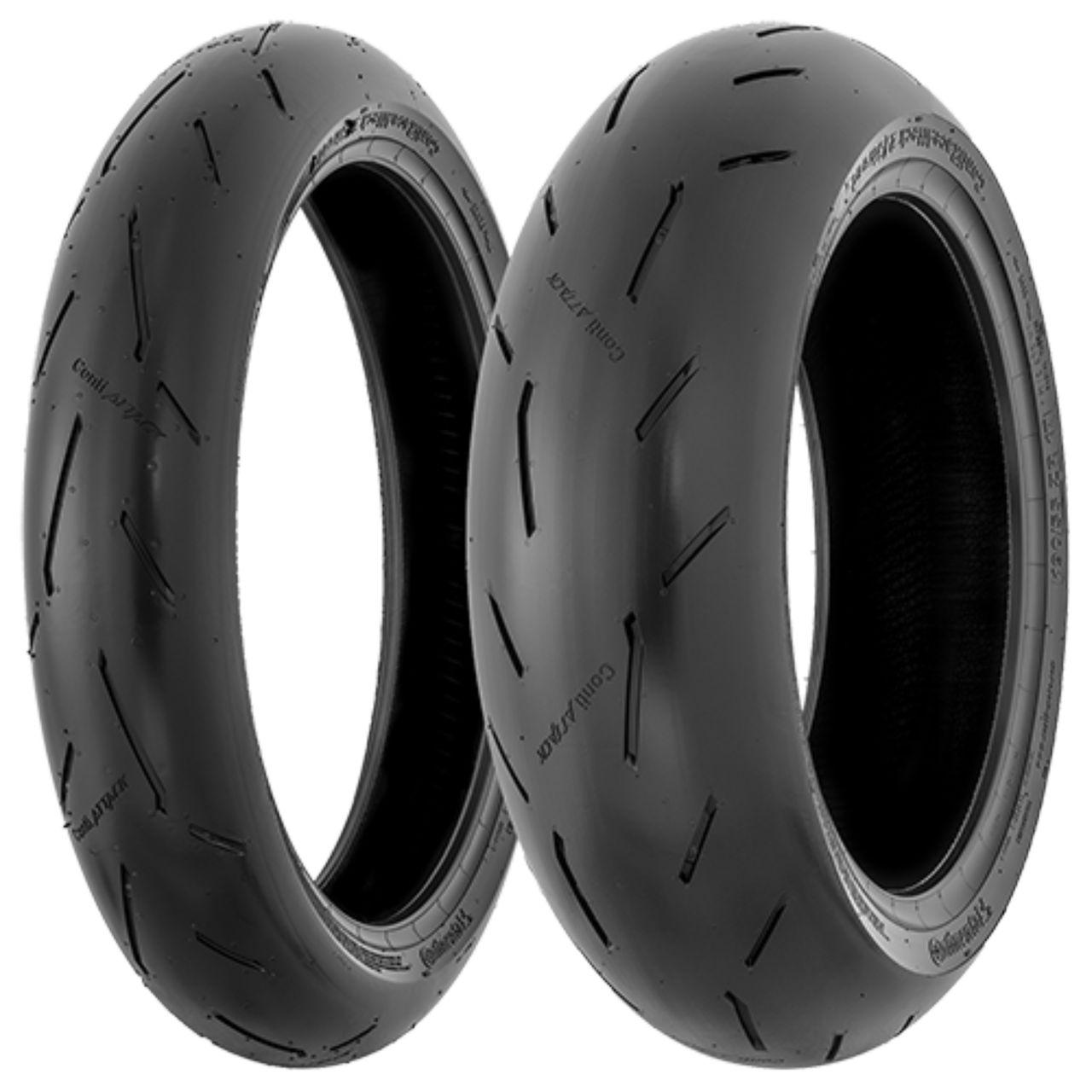 CONTINENTAL 180/55 ZR 17 M/C TL (73W) CONTIRACEATTACK 2 STREET