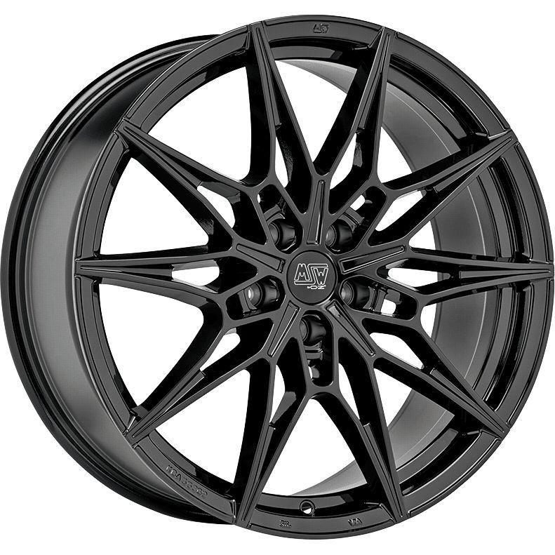 MSW (OZ) MSW 75 gloss black 8.0Jx19 5x112 ET49