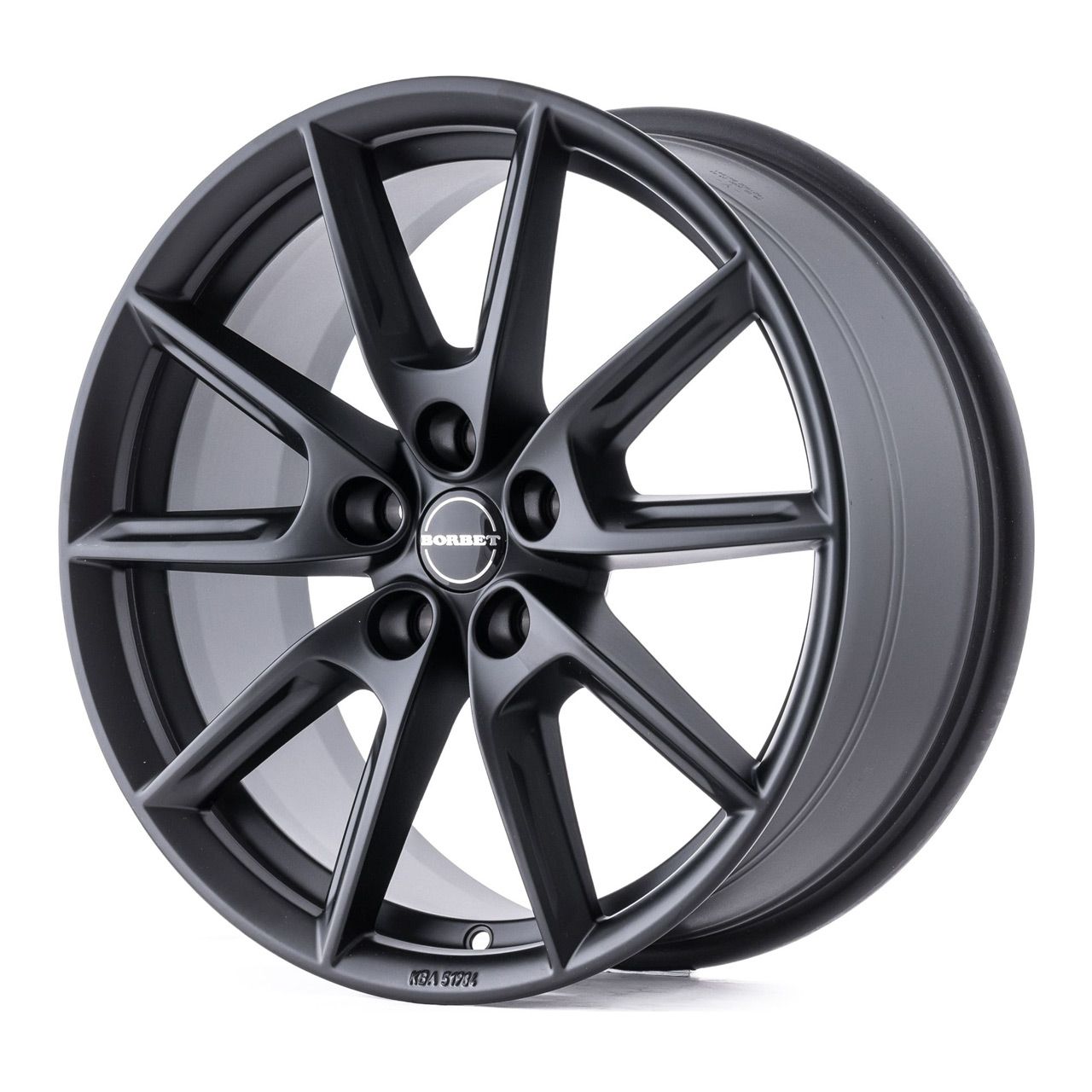 BORBET DESIGN LX schwarzmatt 8.0Jx18 5x112 ET44