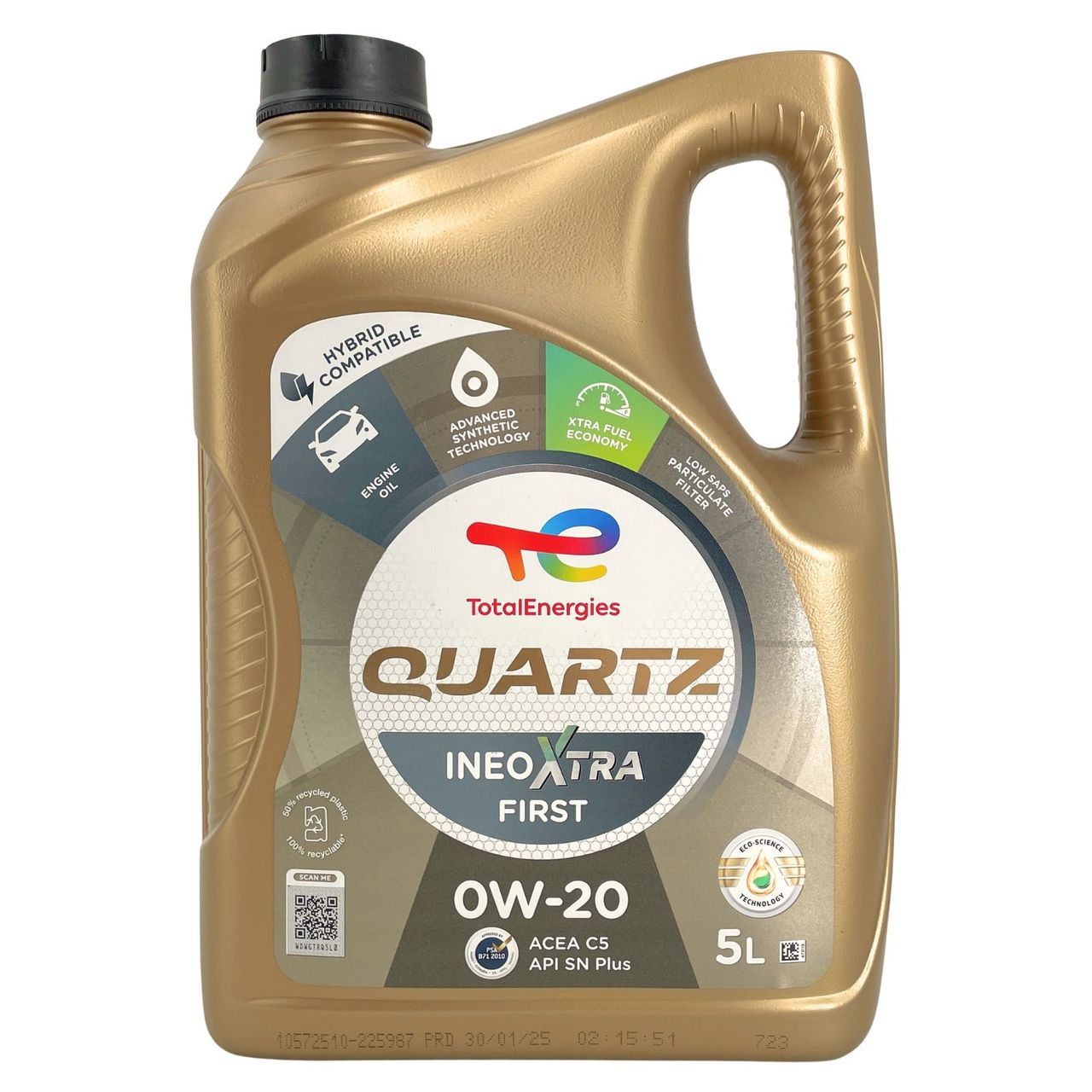 Total Quartz Ineo Xtra First 0W-20 5 Liter