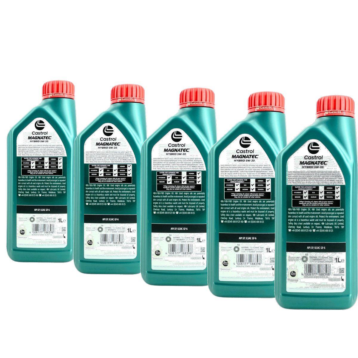 Castrol Magnatec Hybrid 5W-30 5x1 Liter