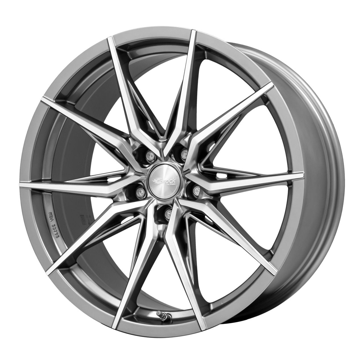 BROCK B42 ferric grey poliert (fgp) 8.5Jx19 5x114.3 ET40