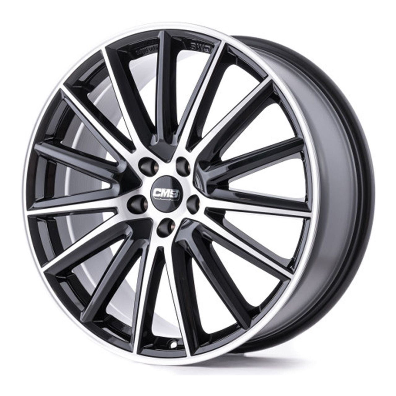 CMS C23-DB diamond black gloss 8.0Jx18 5x112 ET43