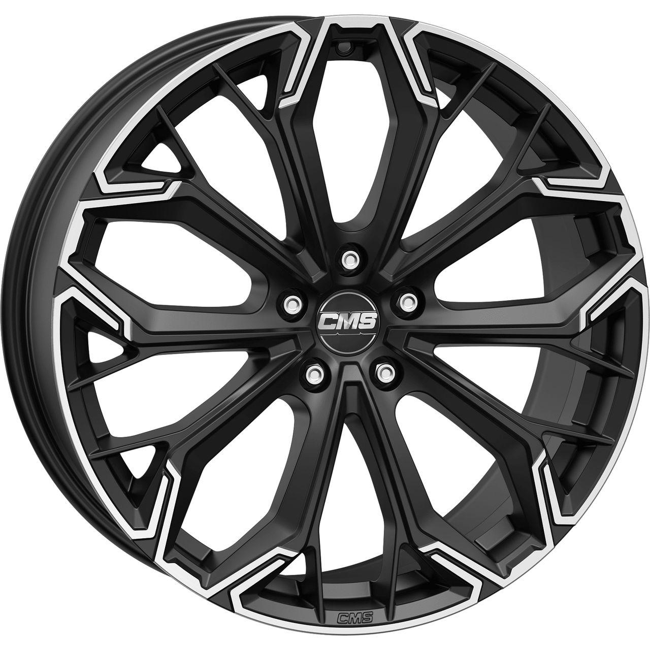 CMS C37 Part Diamond Matt Black 8.0Jx18 5x112 ET30.1