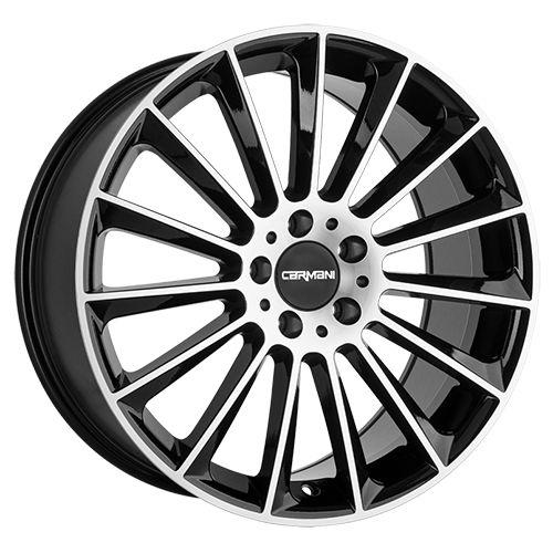 CARMANI CA 17 FRITZ black polish 10.0Jx22 5x112 ET20