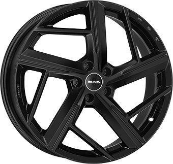 MAK QVATTRO gloss black 9.5Jx21 5x112 ET20