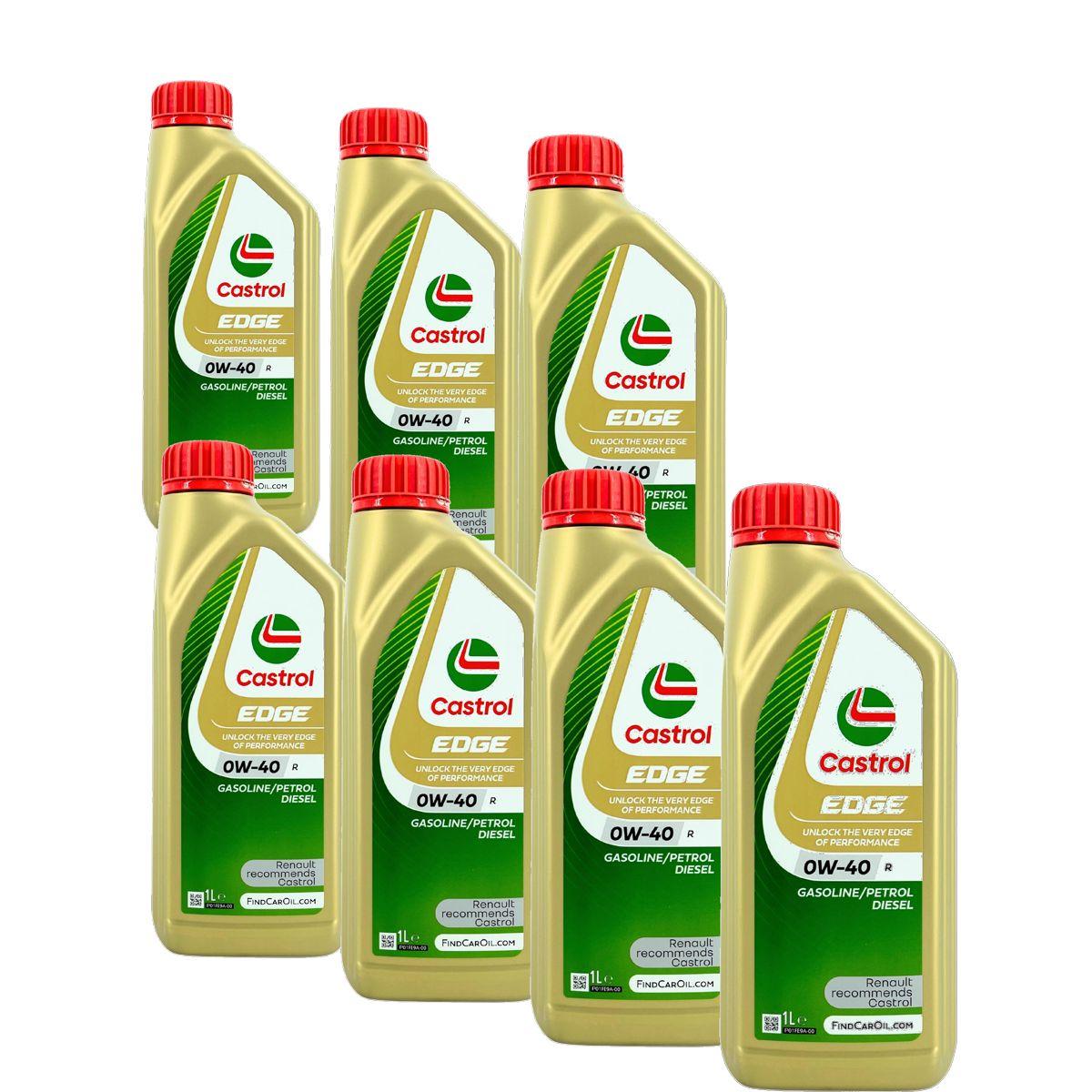 Castrol Edge 0W-40 R 7x1 Liter