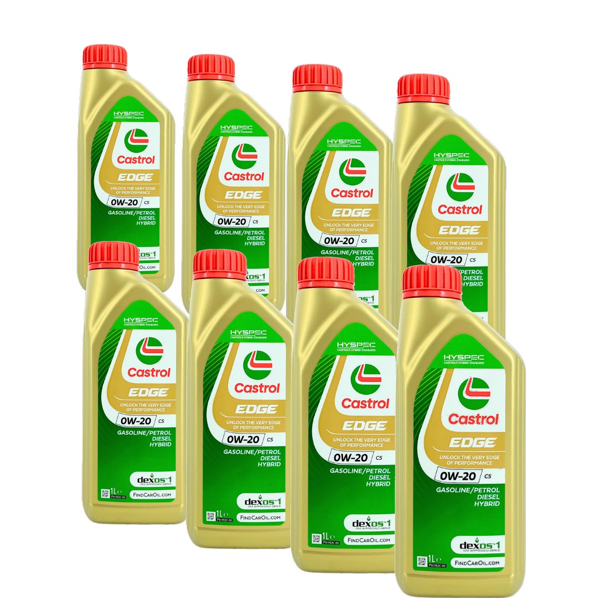 Castrol Edge 0W-20 C5 8x1 Liter
