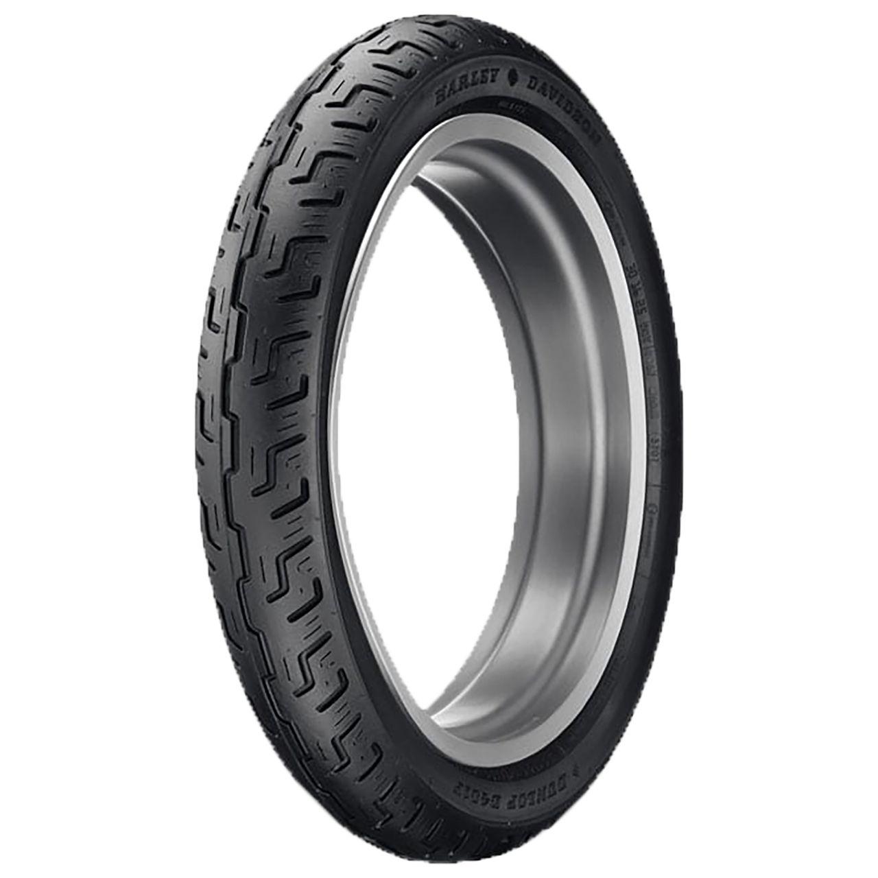 DUNLOP 130/90 B 16 M/C TL 73H D401 FRONT (HARLEY-DAVIDSON)