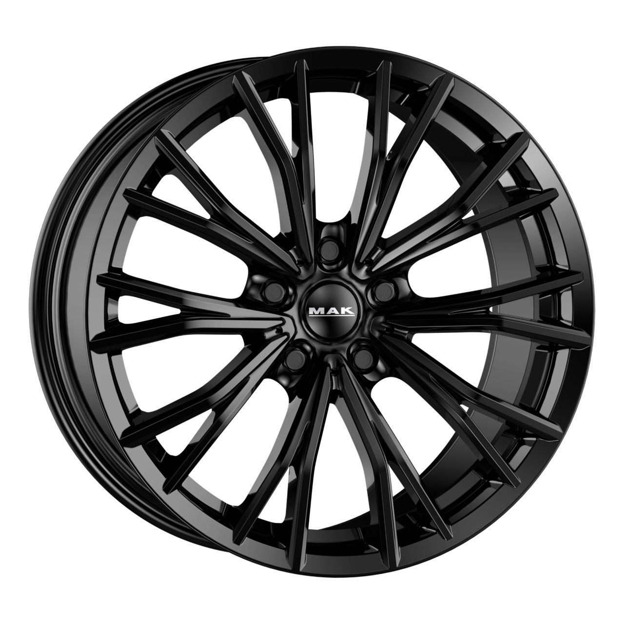 MAK MARK-D gloss black 9.0Jx20 5x112 ET40
