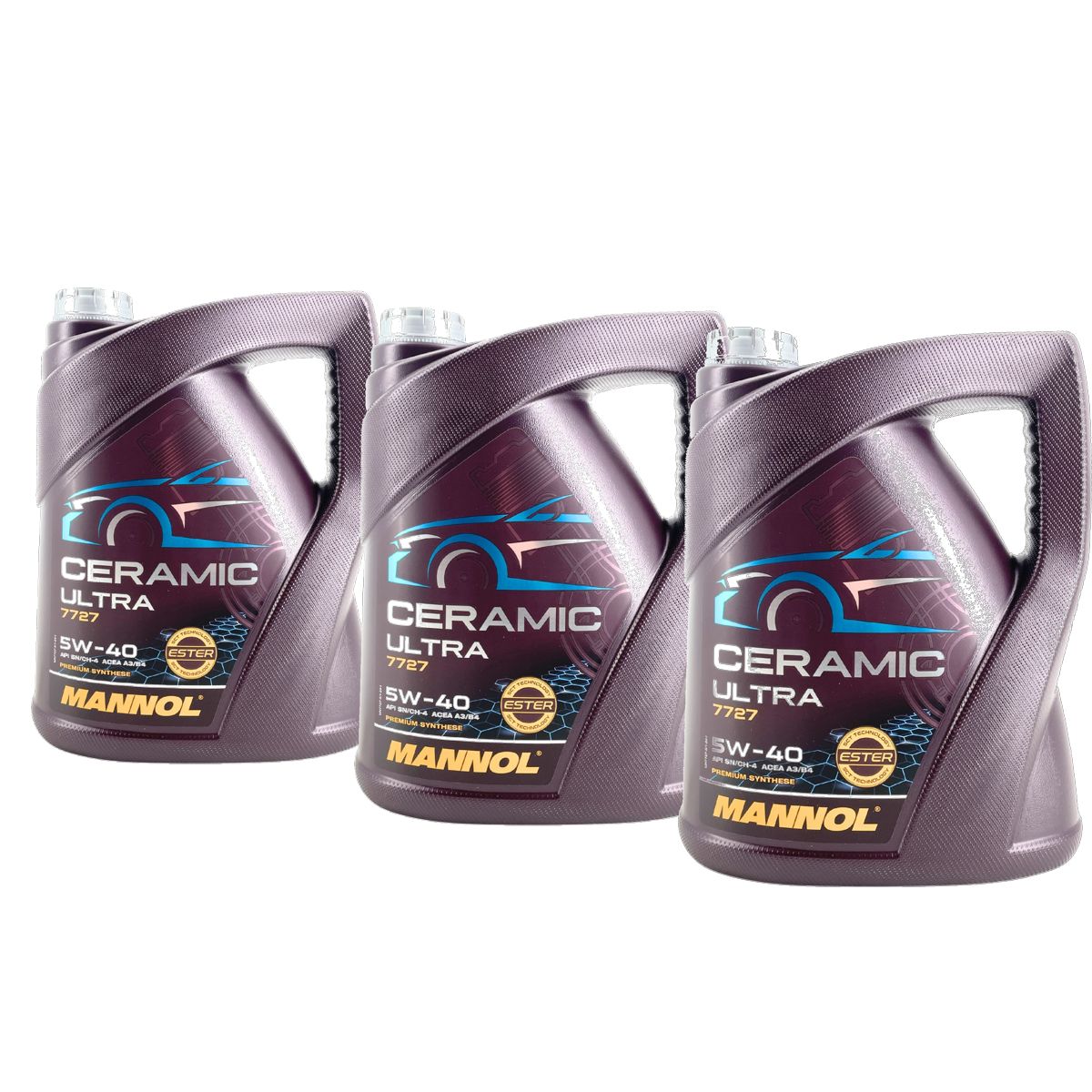 Mannol Ceramic Ultra 5W-40 3x5 Liter