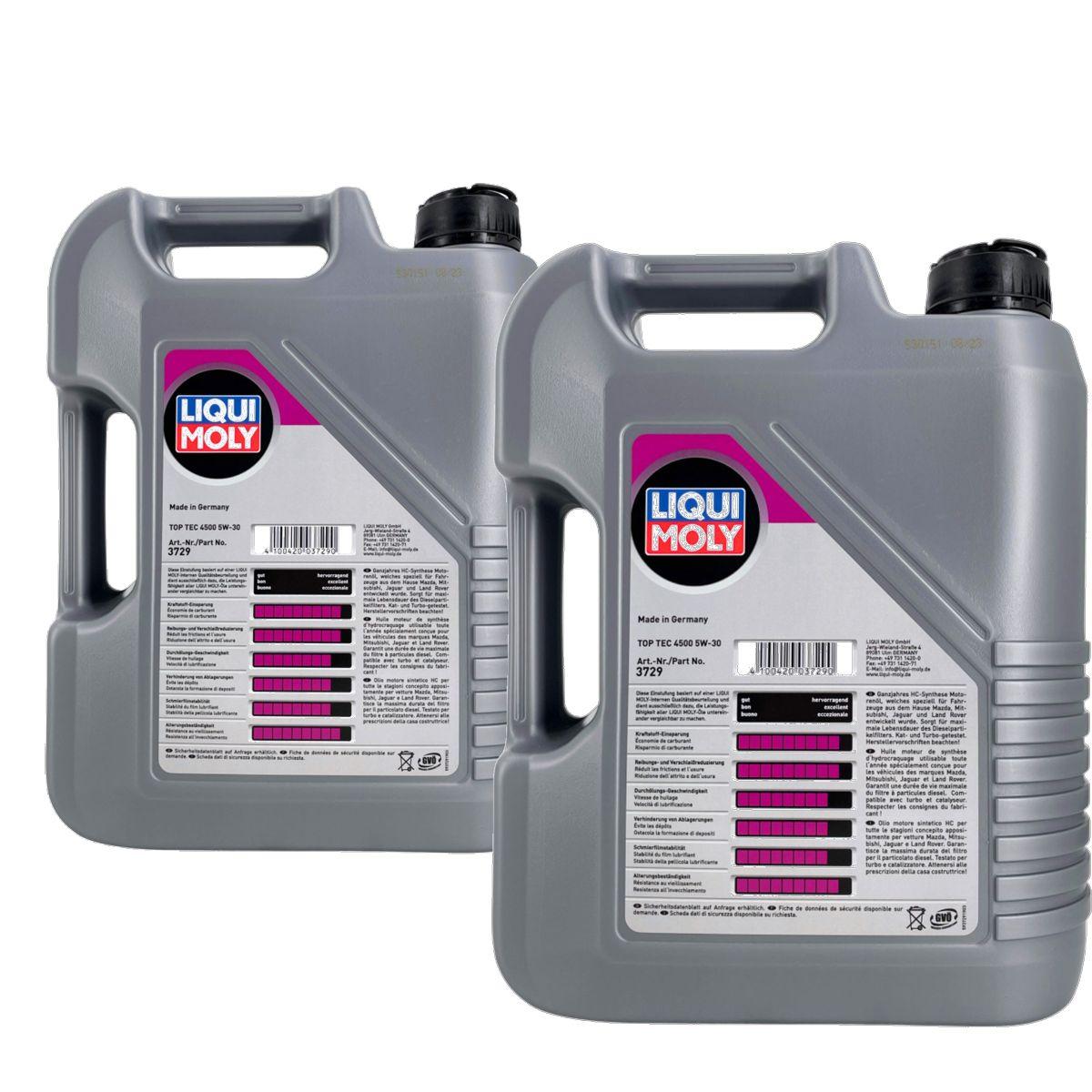 Liqui Moly Top Tec 4500 5W-30 2x5 Liter