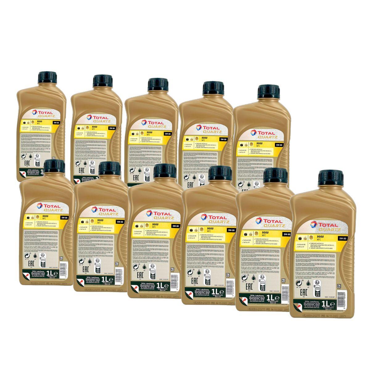 Total Quartz 9000 NFC 5W-30 11x1 Liter