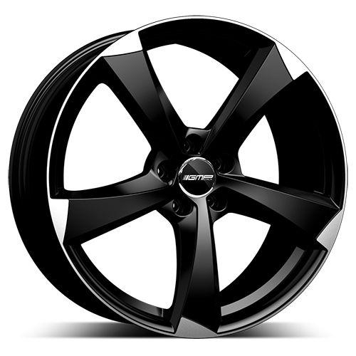 GMP ICAN satin black diamond 7.5Jx17 5x112 ET28