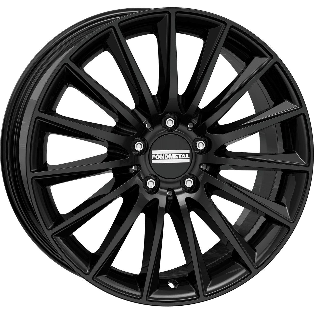 FONDMETAL AIDON glossy black 9.0Jx19 5x112 ET34.5