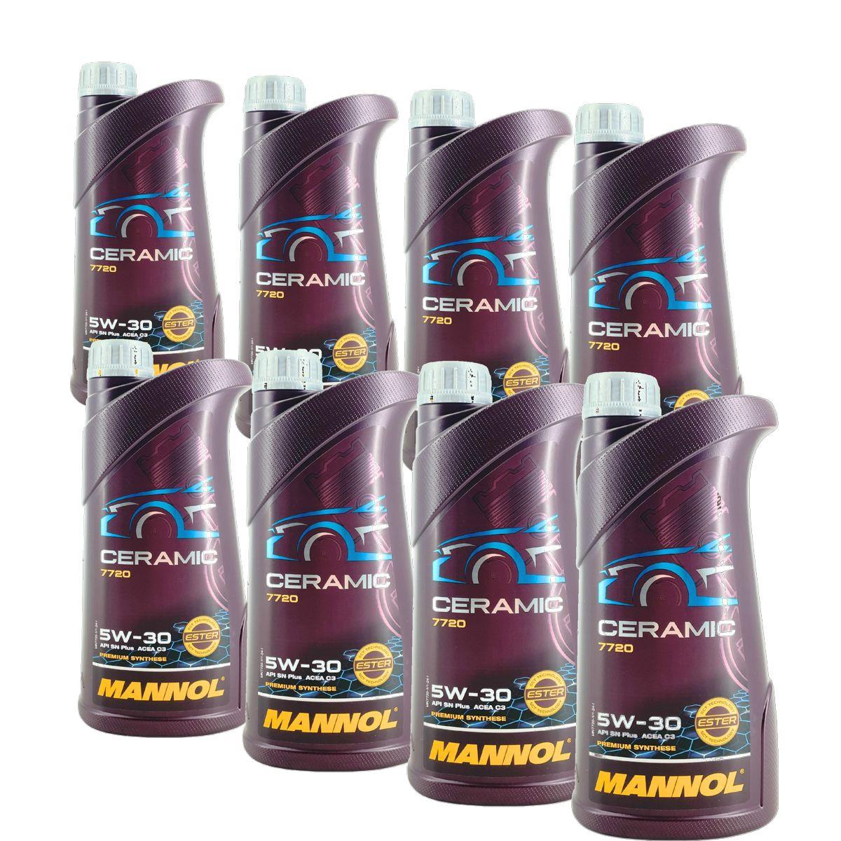 Mannol Ceramic 5W-30 8x1 Liter