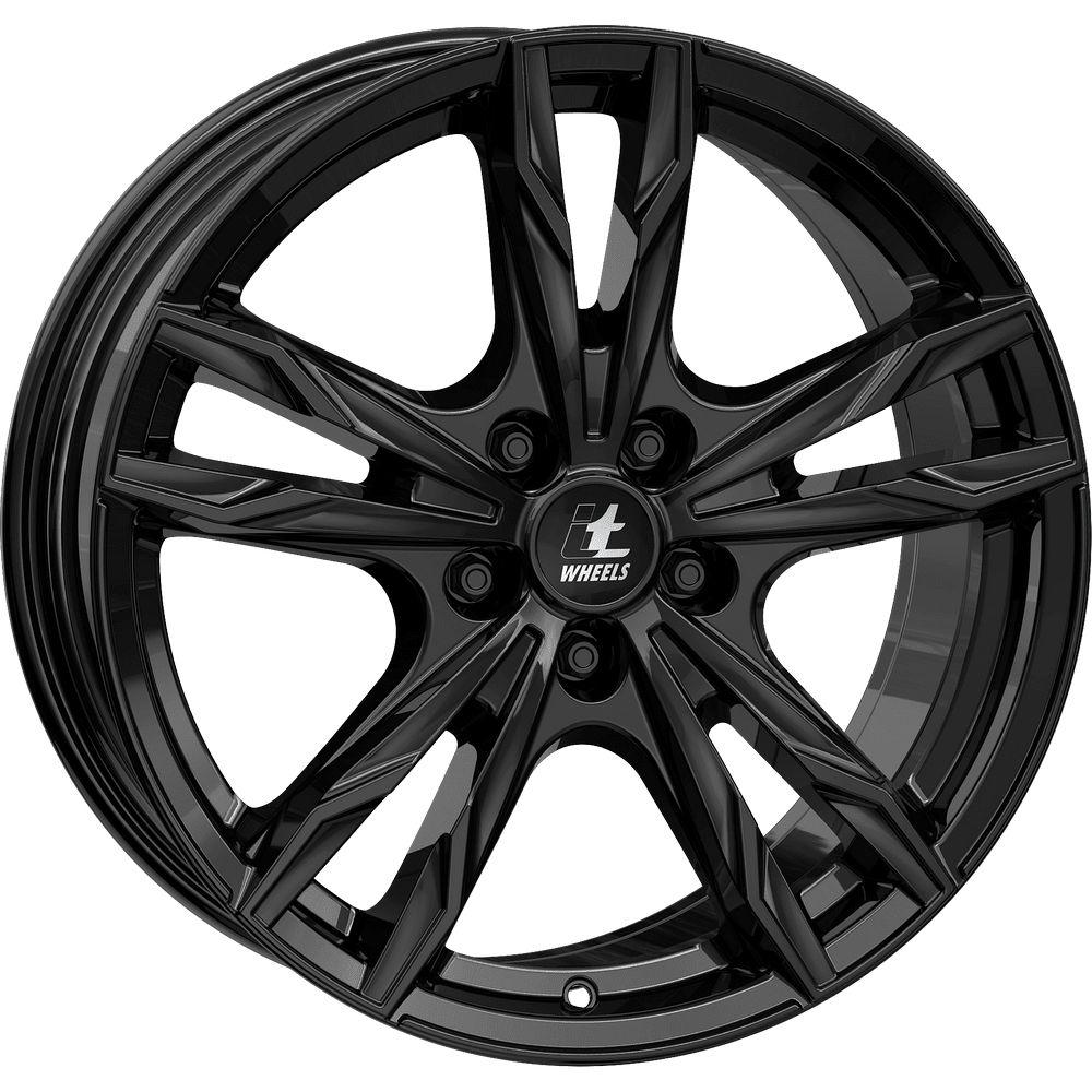 ITWHEELS GINA gloss black 8.5x20 5x112 ET27