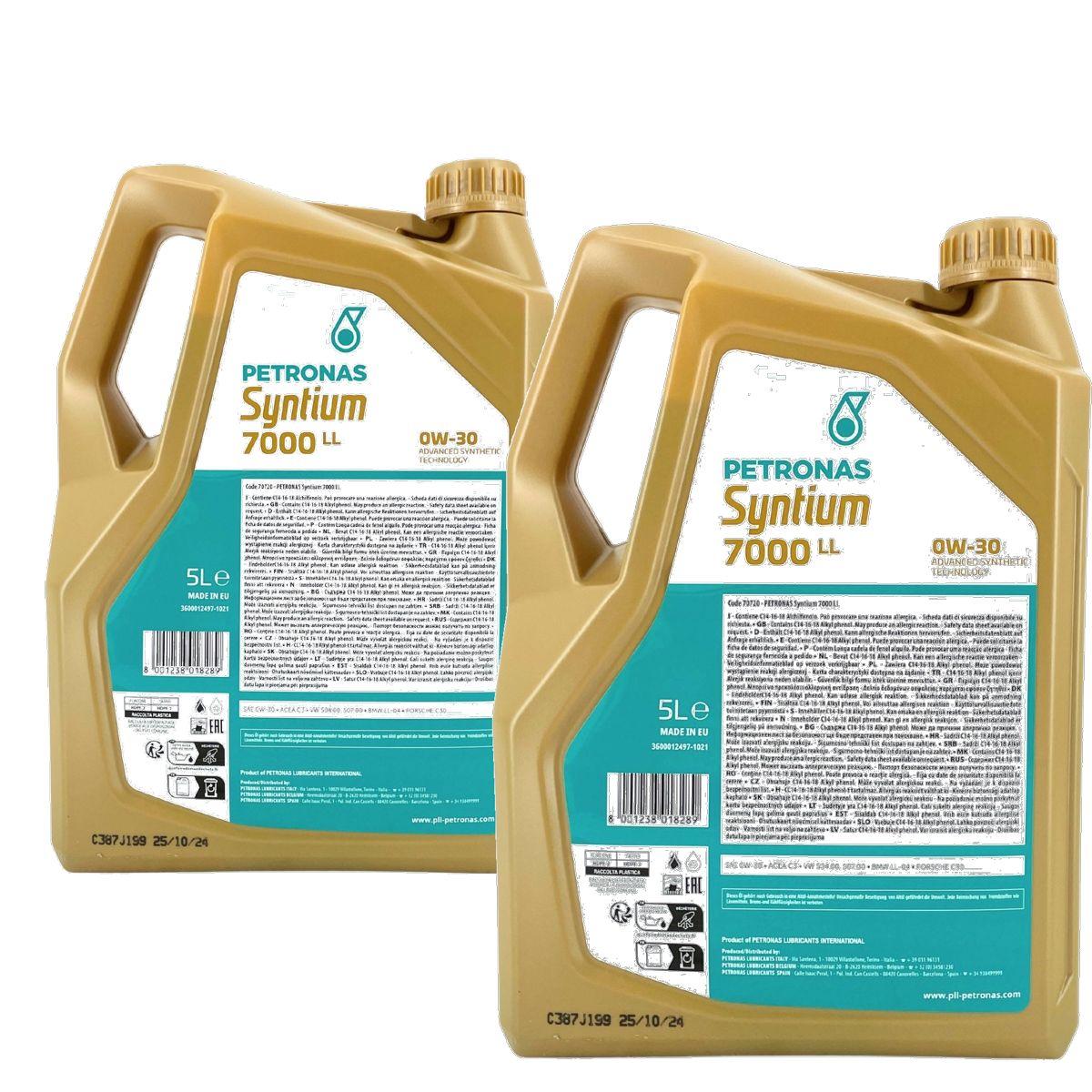 Petronas Syntium Supreme LL 0W-30 2x5 Liter
