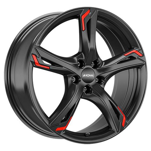 RONAL RONAL R62 RED jetblack 8.0Jx19 5x108 ET45
