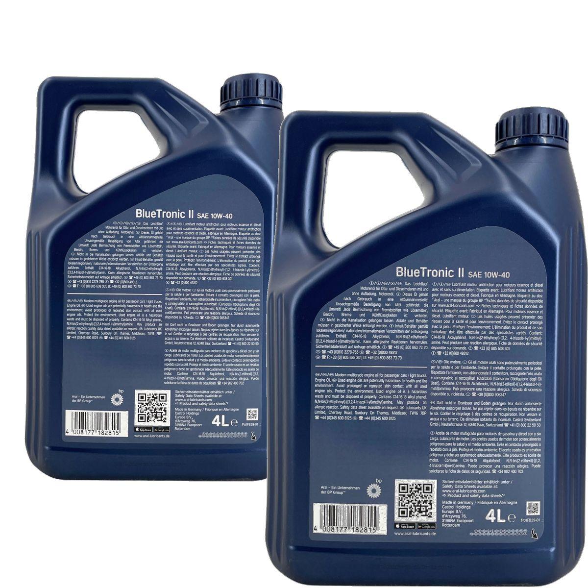 Aral BlueTronic II 10W-40 2x4 Liter