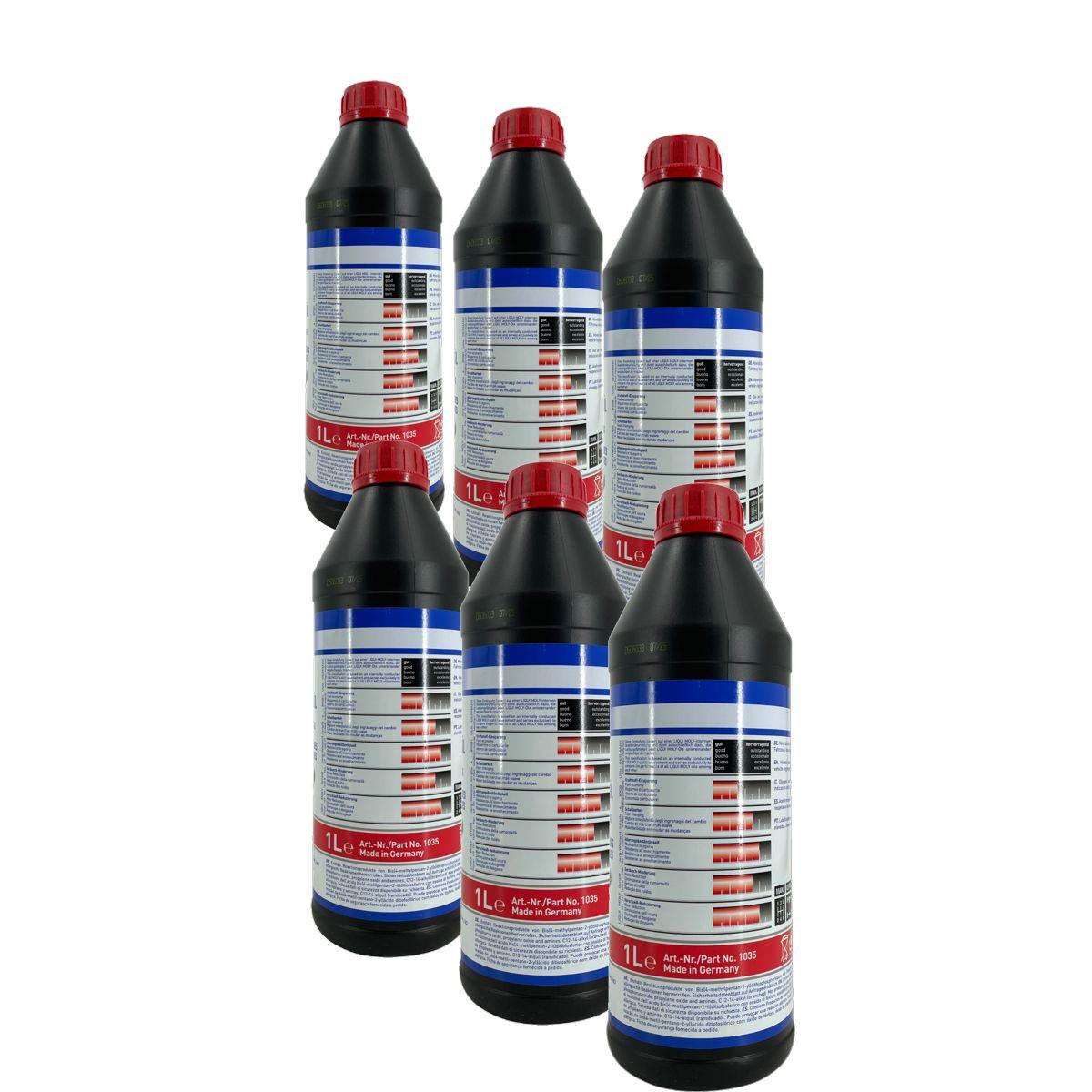 Liqui Moly Hypoid-Getriebeöl (GL5) SAE 85W-90 6x1 Liter