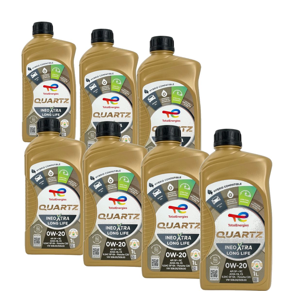 Total Quartz Ineo Xtra Longlife 0W-20 7x1 Liter