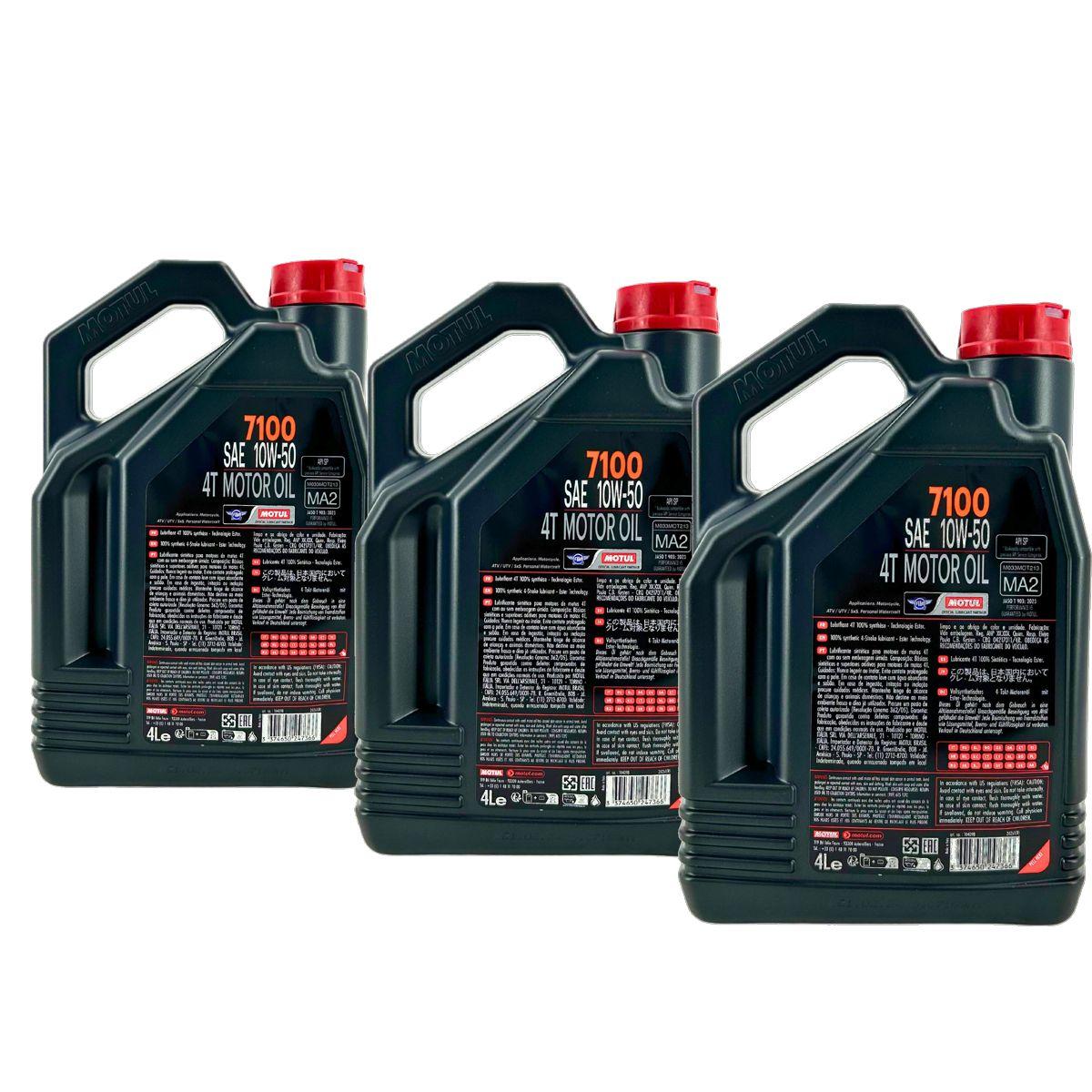 Motul 7100 10W-50 4T 3x4 Liter