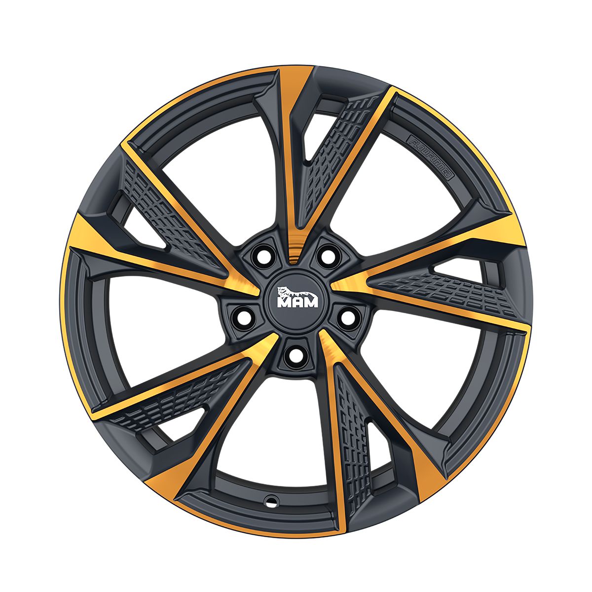 MAM WHEELS MAM RS6 matt black front copper 8.0Jx18 5x112 ET45