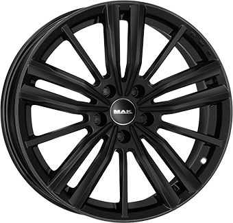 MAK VIER gloss black 8.0Jx18 5x112 ET50