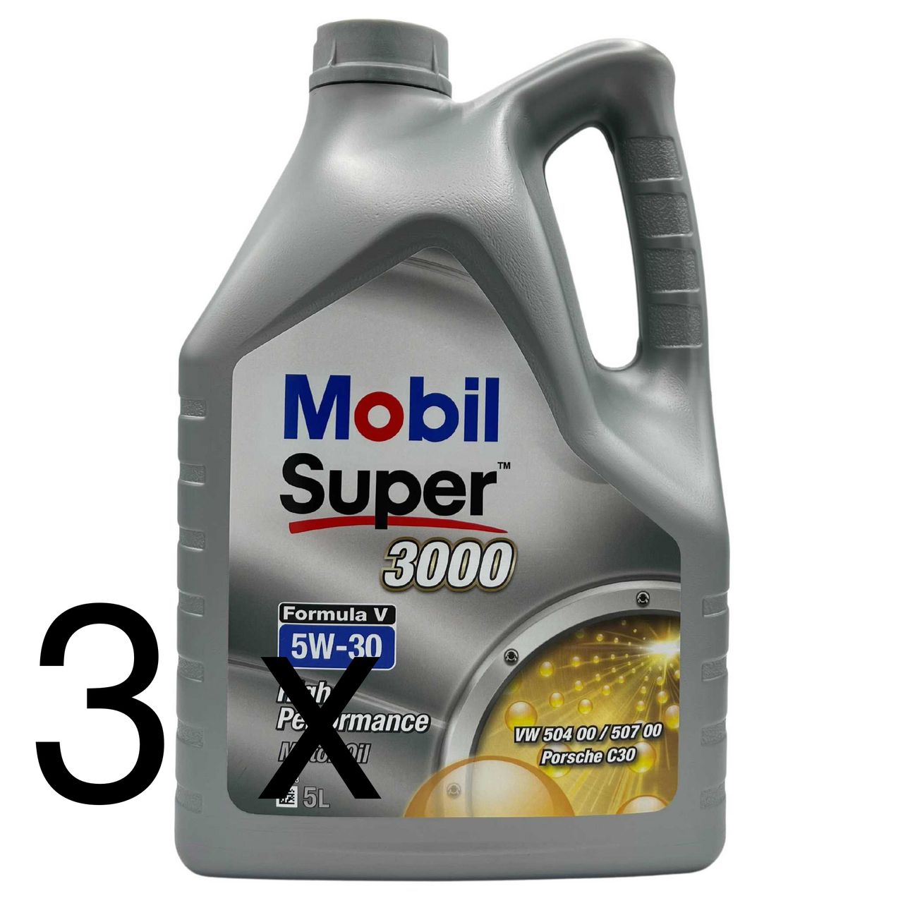 Mobil Super 3000 Formula V 5W-30 3x5 Liter