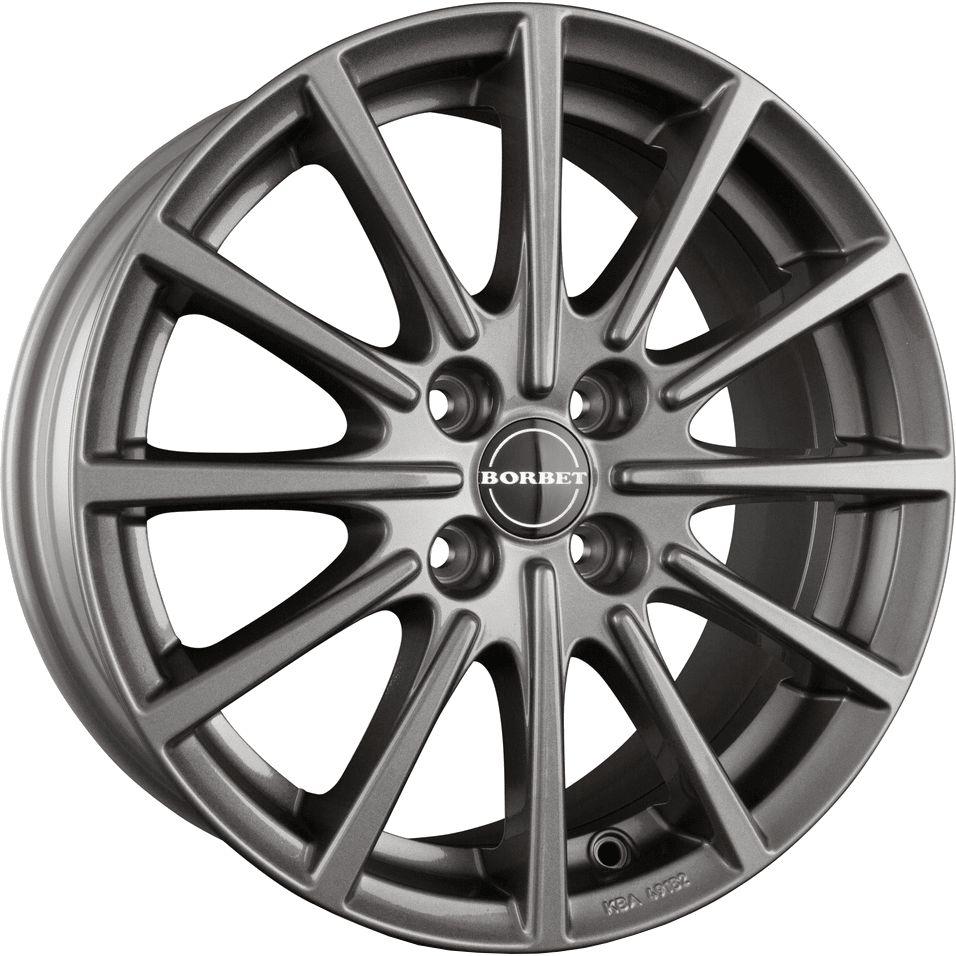BORBET DESIGN BL4 metal grey 7.0Jx17 4x100 ET40