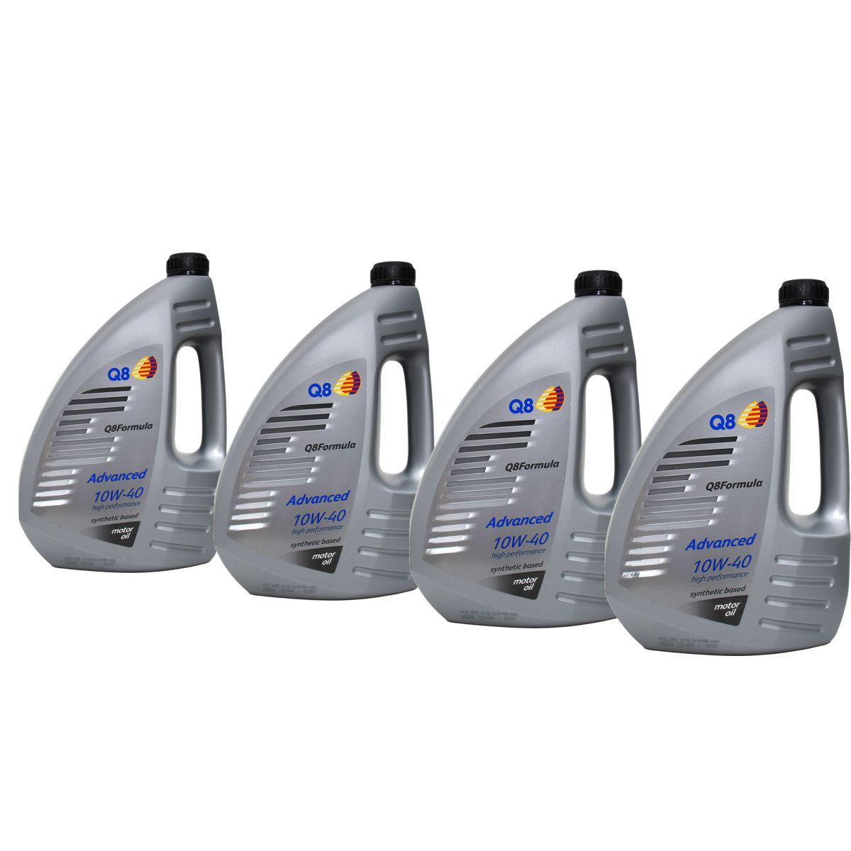 Q8 Formula Advanced 10W-40 4x4 Liter