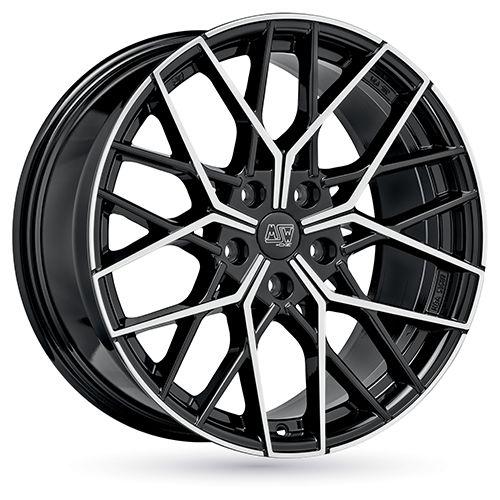 MSW (OZ) MSW 74 gloss black full polished 8.5Jx20 5x120 ET40