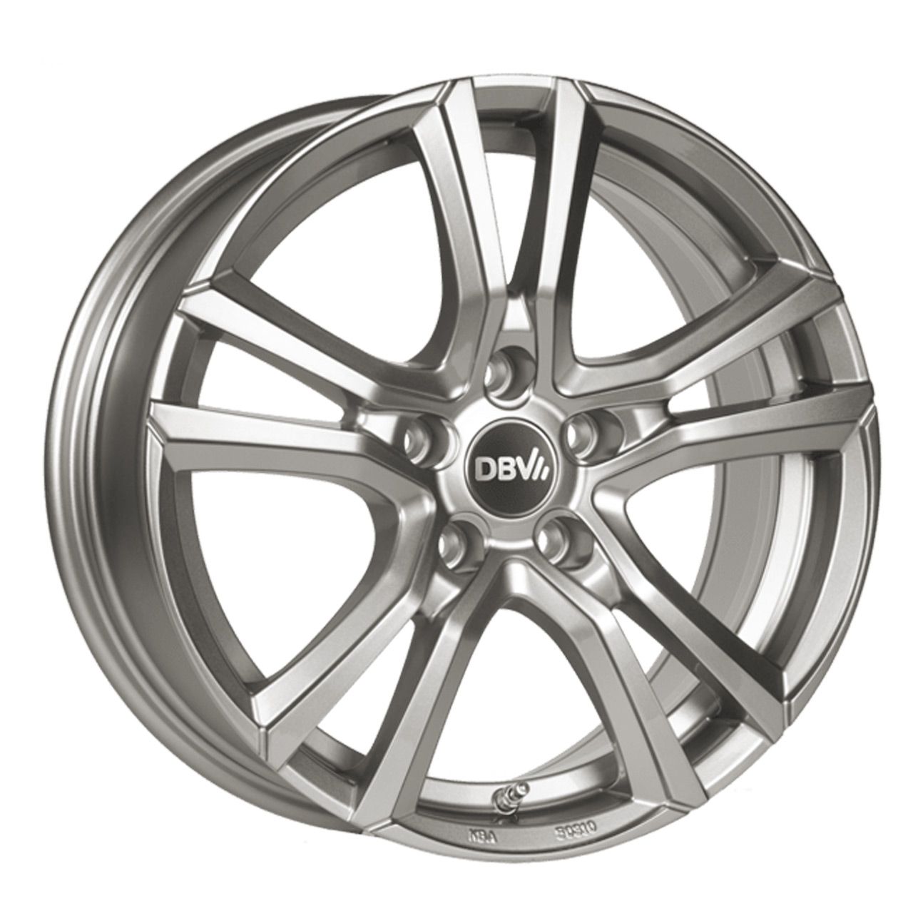 DBV ANDORRA shadow silver 8.0Jx18 5x112 ET40