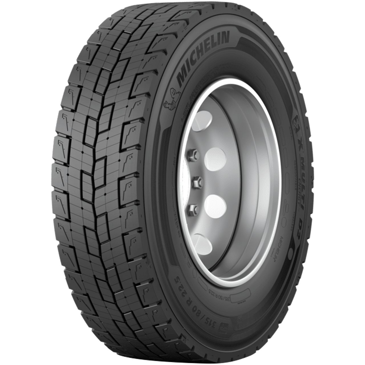 MICHELIN 315/70 R 22.5 TL 154/150L X LINE ENERGY D2 M+S 3PMSF RFID