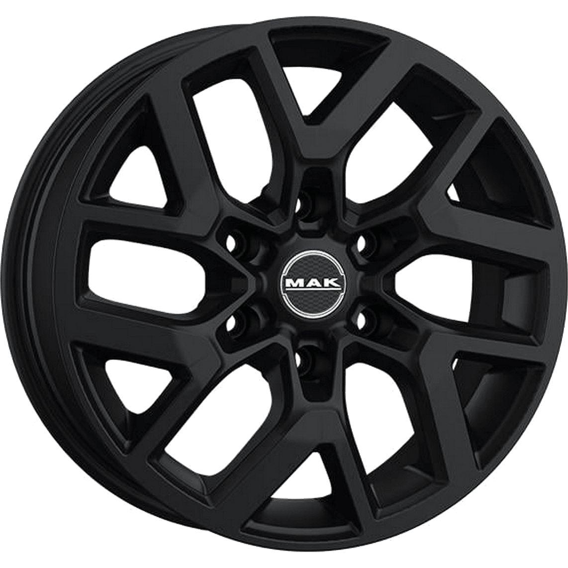 MAK GRAVEL gloss black 6.5Jx16 6x130 ET62