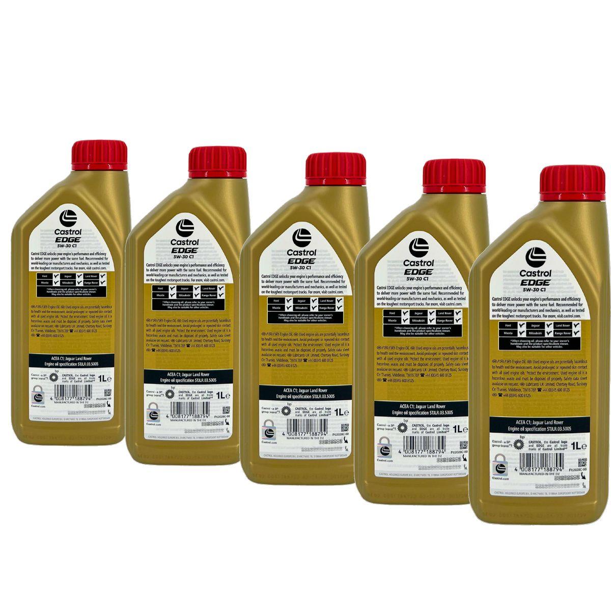 Castrol Edge 5W-30 C1 5x1 Liter