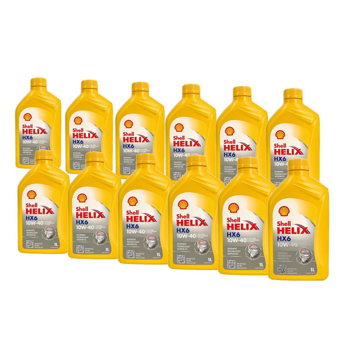 Shell Helix HX6 10W-40 12x1 Liter