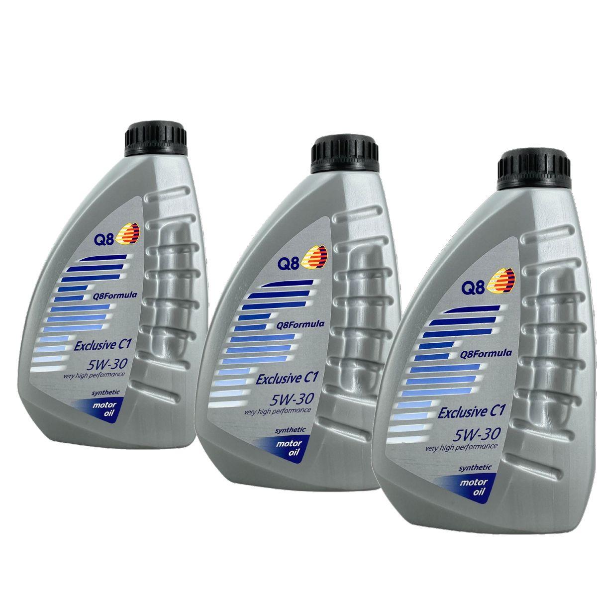 Q8 Formula Exclusive C1 5W-30 3x1 Liter