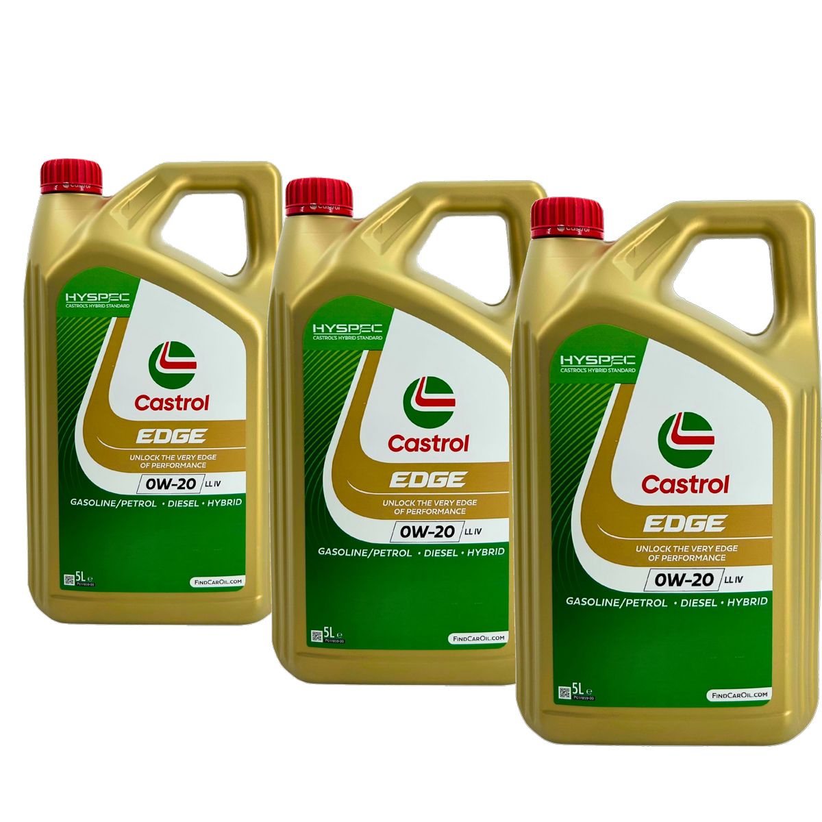 Castrol Edge 0W-20 LL IV 3x5 Liter