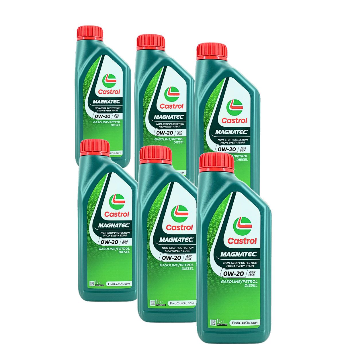Castrol Magnatec 0W-20 GSX/DSX 6x1 Liter