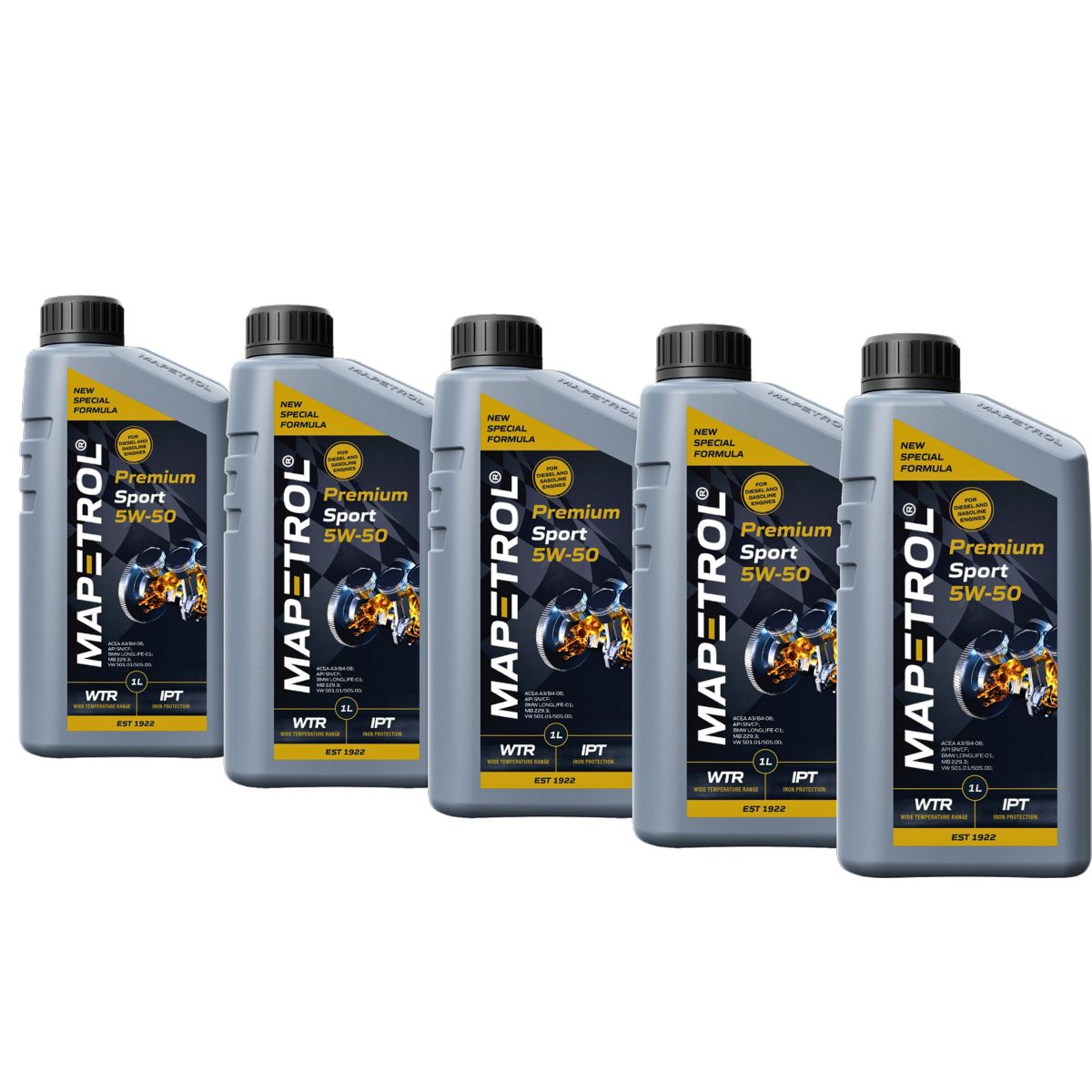 Mapetrol Premium Sport 5W-50 5x1 Liter