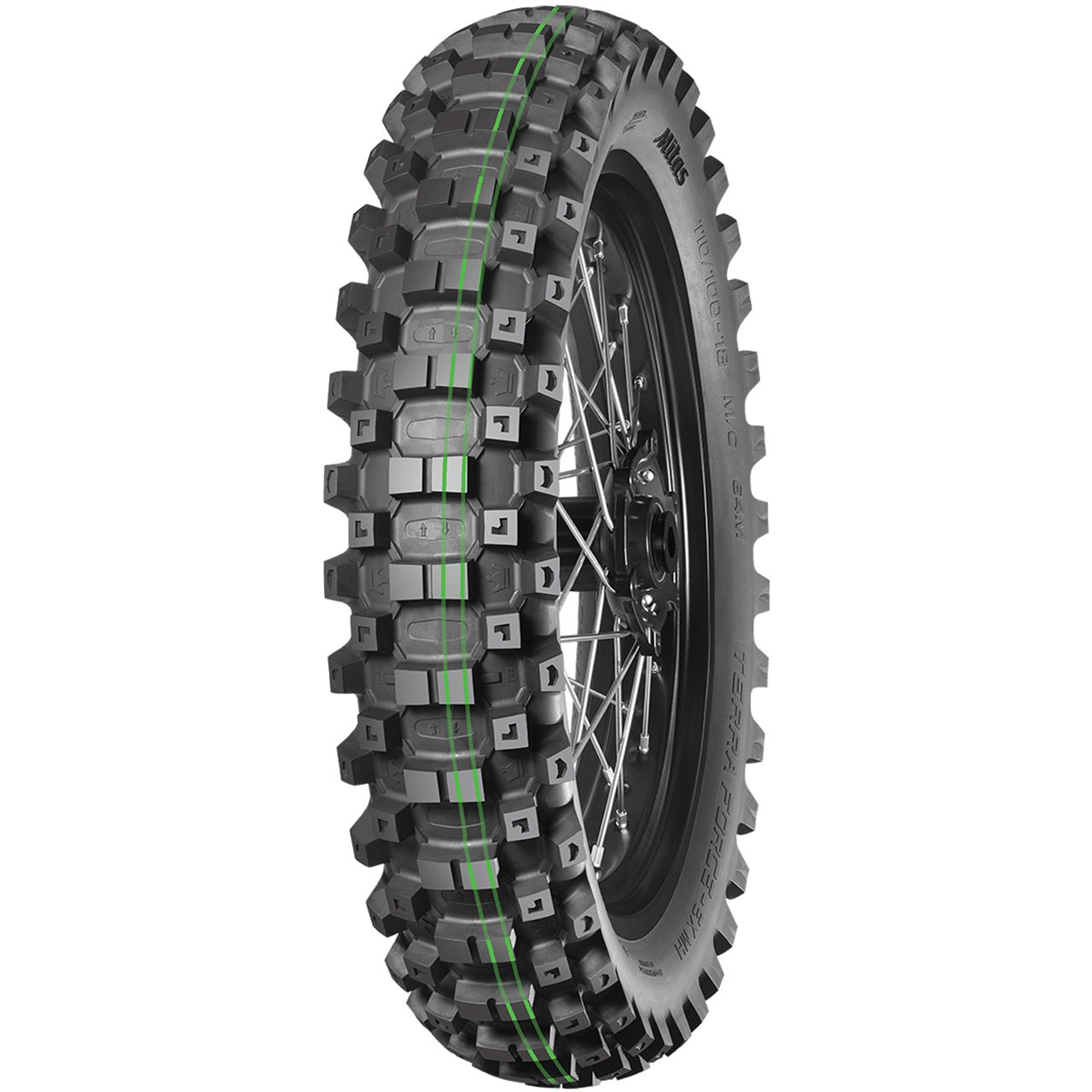 MITAS 90/100 - 12 M/C TT 46M TERRA FORCE-EX MH SUPER SOFT (2xGREEN) (IND)