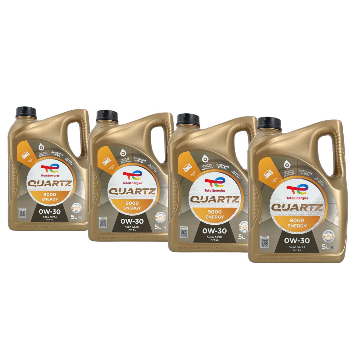 Total Quartz 9000 Energy 0W-30 4x5 Liter