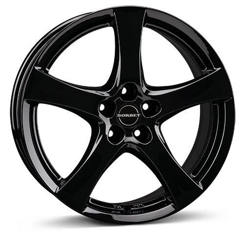BORBET DESIGN F schwarz glänzend 6.5Jx16 5x115 ET38
