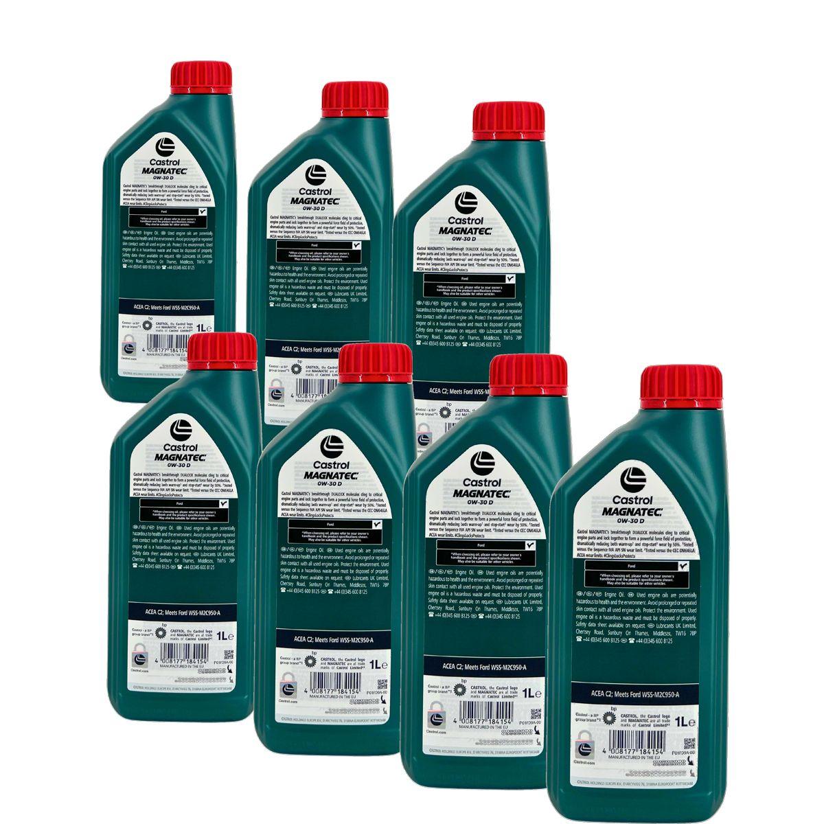 Castrol Magnatec 0W-30 D  7x1 Liter