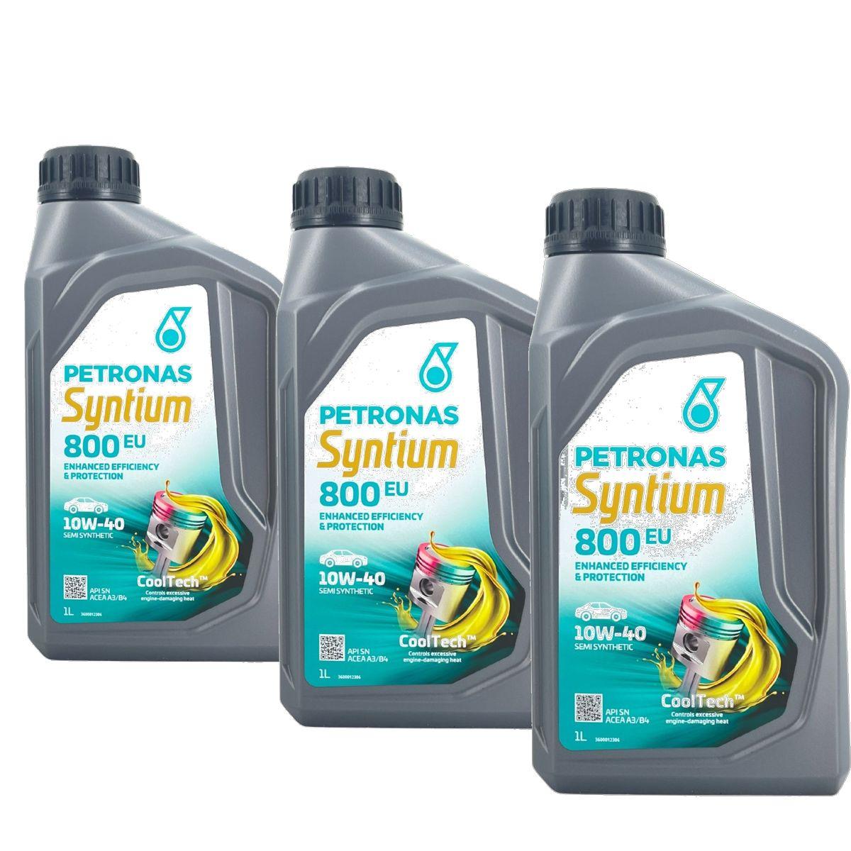 Petronas Syntium 800 EU 10W-40 SN 3x1 Liter