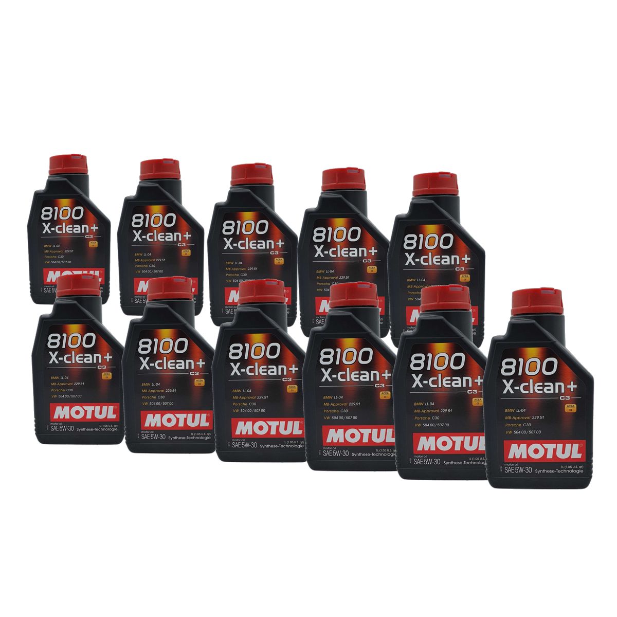 Motul 8100 X-clean+ 5W-30 11x1 Liter