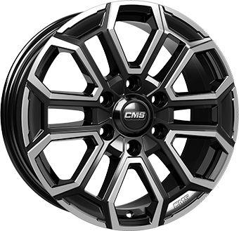 CMS C35-DB PICK UP diamond black 7.5Jx17 6x114.3 ET45